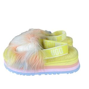 Ugg Disco Tie Dye Margarita Platform Sandals Women’s Size 7
